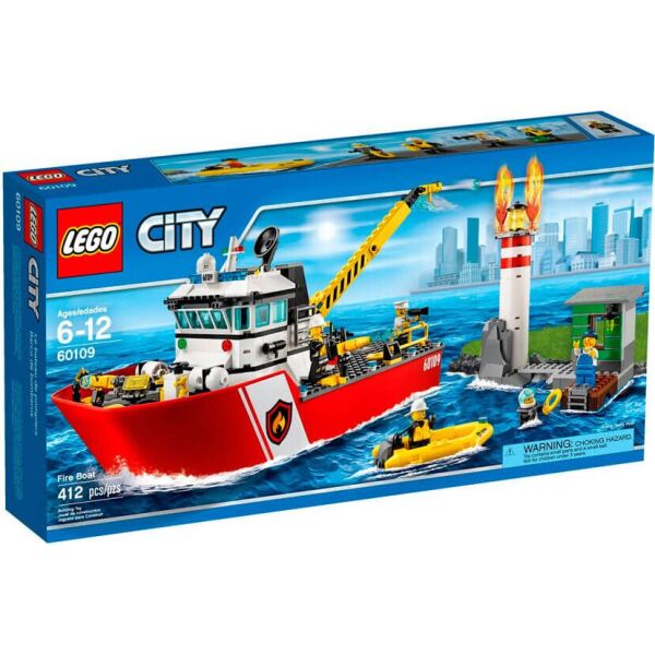 

Конструктор LEGO City Пожарный катер (60109)
