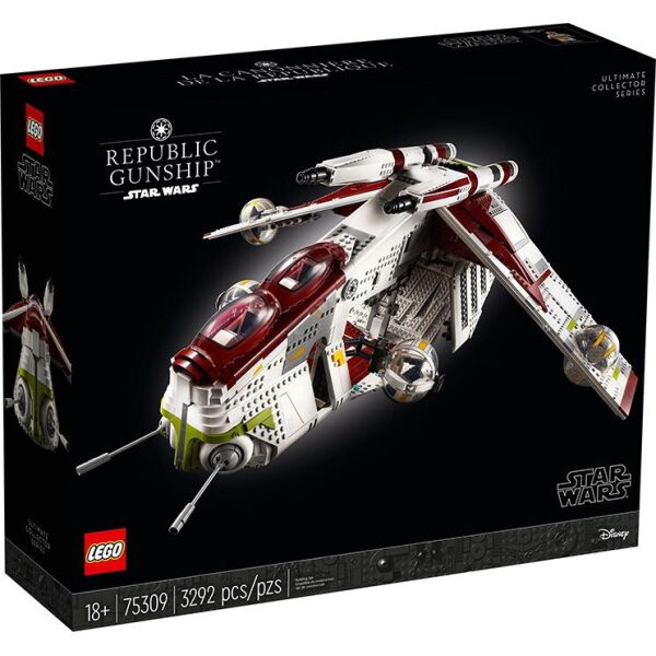 

Конструктор LEGO Star Wars Республиканский боевой корабль (75309)