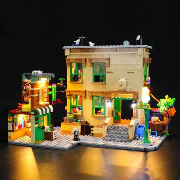 

Lightailing Подсветка для набора Конструктор LEGO Ideas 123 Улица Сезам (21324) (LGK394)