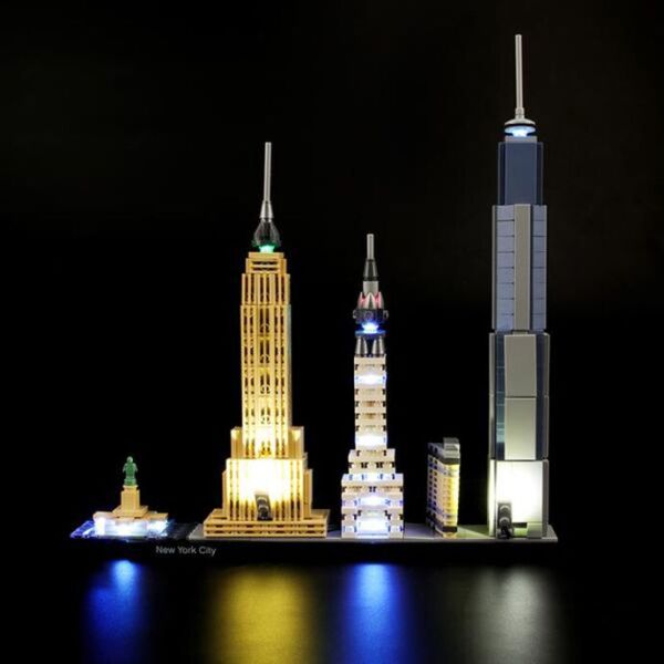 

Lightailing Подсветка для набора Конструктор LEGO Architecture Нью - Йорк (21028) (LGK95)