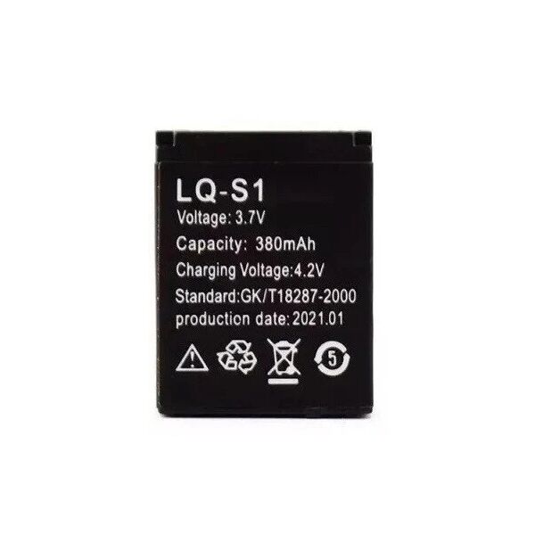 

Аккумулятор LQ-S1 для Smart Watch A1 GT08 DZ09 QW09 Черный 380mAh 3.7V 1 штука (1511214211)
