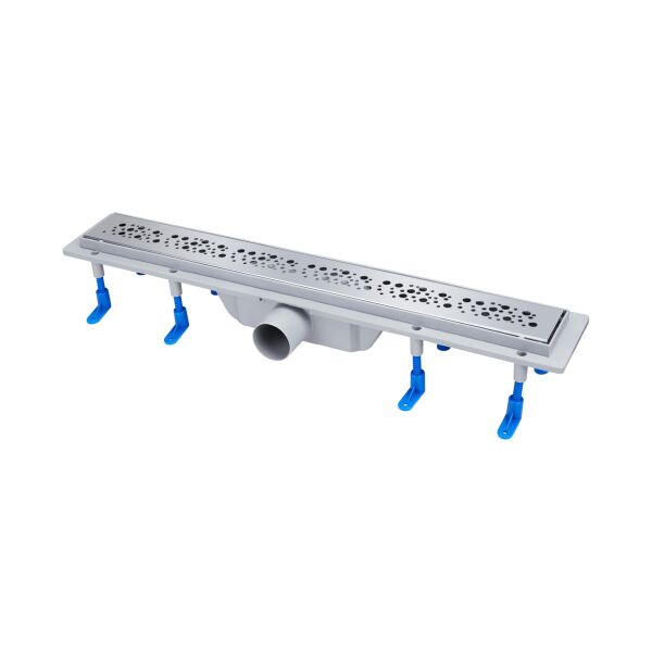 

Трап линейный Q-tap Dry FC304-600 с нержавеющей решеткой 600х73