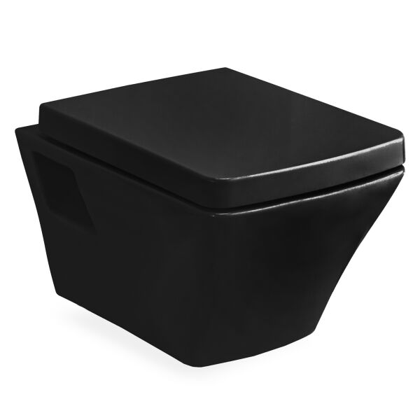 

Унитаз подвесной подвесной VOLLE TEO black 13-88-422black