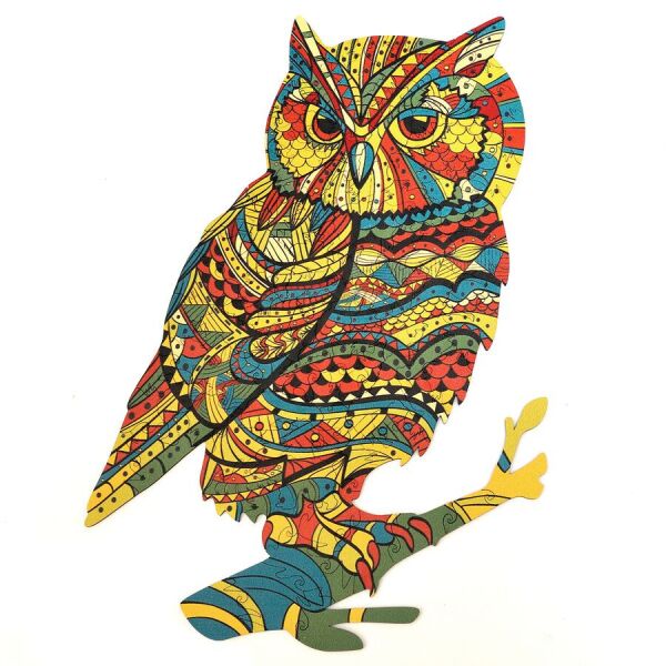 

Дерев'яні пазли «Goldy Owl»