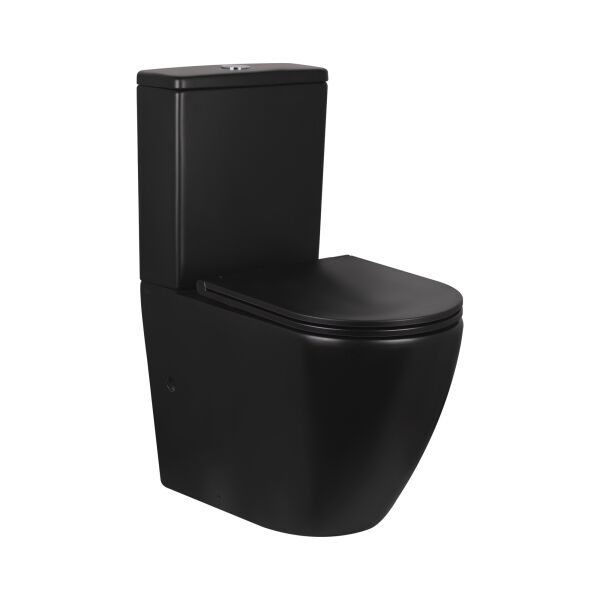 

Унитаз-компакт Qtap Robin безободковый с сиденьем Soft-close QT13222141ARMB