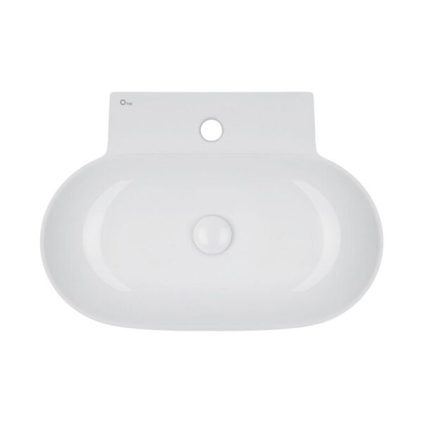 

Раковина Q-tap Cardinal WHI 177/F008 с донным клапаном