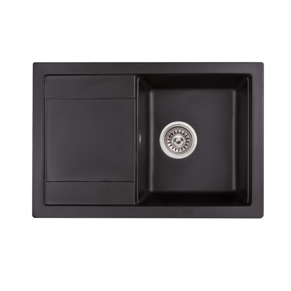 

Кухонная мойка Qtap CS 7449 BLA (QT7449BLA404)