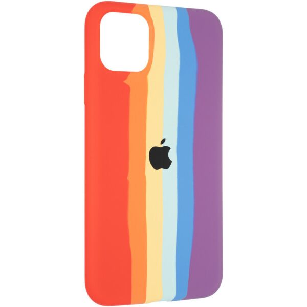 

Чехол Fiji Colorfull для Apple iPhone 12 бампер накладка Rainbow