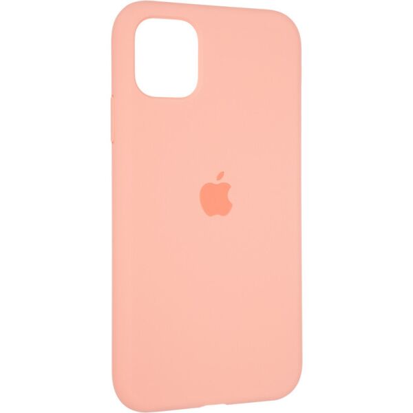 

Чехол Fiji Silicone Case для Apple iPhone 11 Pro бампер накладка Full Soft Begonia
