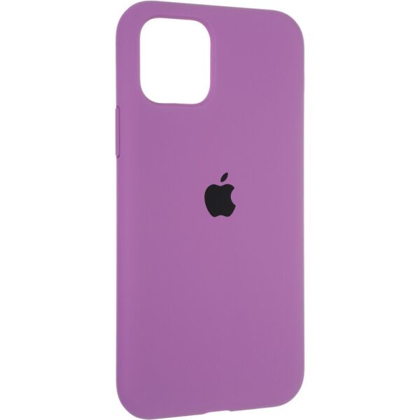 

Чехол Fiji Silicone Case для Apple iPhone 11 Pro бампер накладка Full Soft Purple
