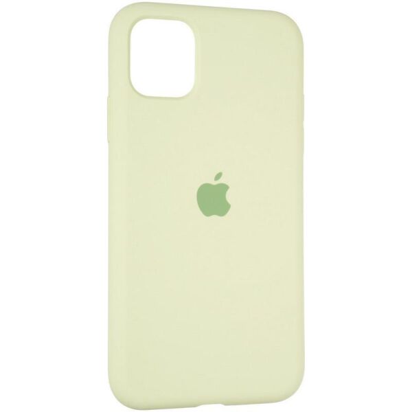 

Чехол Fiji Silicone Case для Apple iPhone 11 бампер накладка Full Soft Avocado