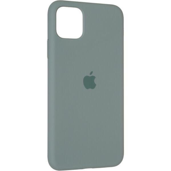 

Чехол Fiji Silicone Case для Apple iPhone 11 бампер накладка Full Soft Pine Green