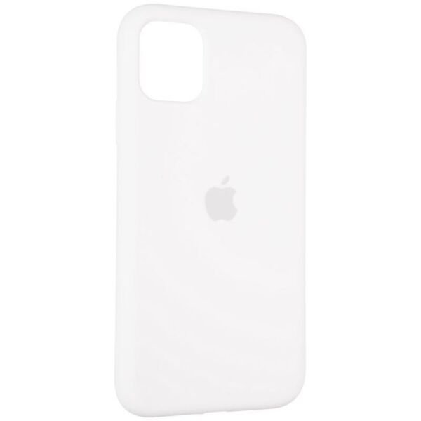

Чехол Fiji Silicone Case для Apple iPhone 12 mini бампер накладка Full Soft White