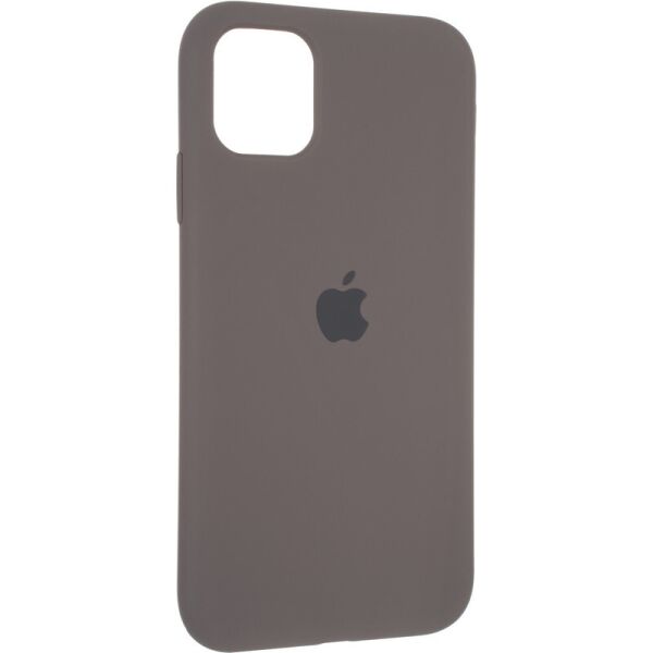 

Чехол Fiji Silicone Case для Apple iPhone 12 Pro бампер накладка Full Soft Cocao