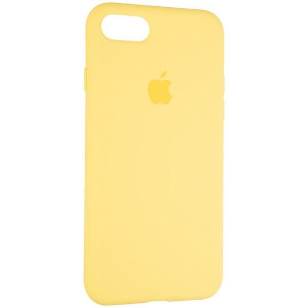 

Чехол Fiji Silicone Case для Apple iPhone SE (2020) бампер накладка Full Soft Canary Yellow
