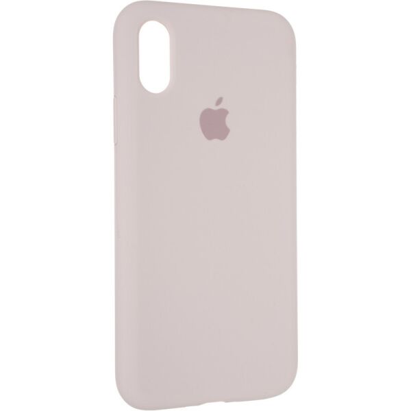 

Чехол Fiji Silicone Case для Apple iPhone XS бампер накладка Full Soft Lavende