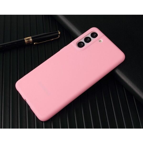 

Чехол Fiji Soft для Samsung Galaxy S21 (G991) силикон бампер светло-розовый