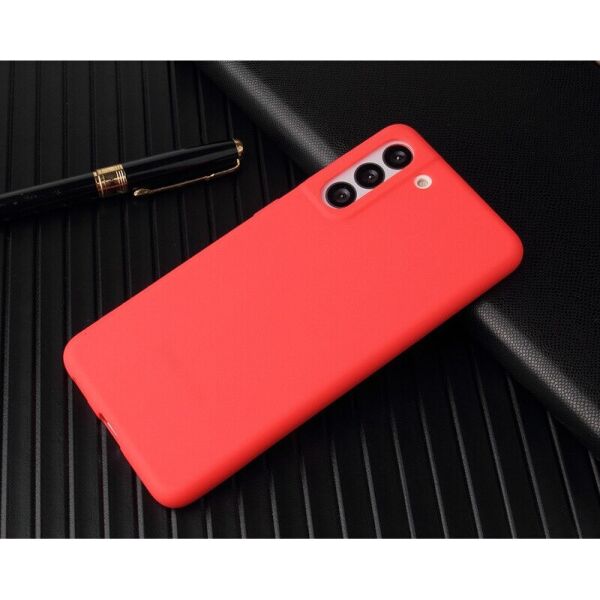 

Чехол Fiji Soft для Samsung Galaxy S21 Plus (G996) силикон бампер красный