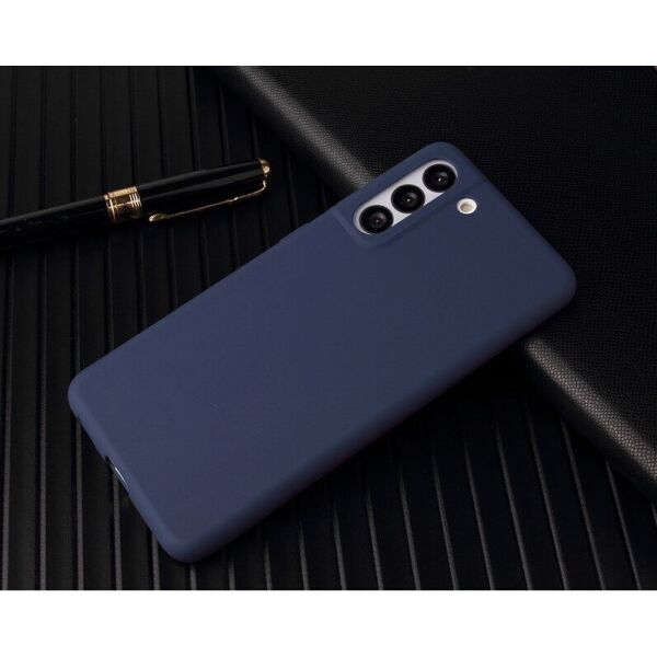 

Чехол Fiji Soft для Samsung Galaxy S21 Plus (G996) силикон бампер темно-синий