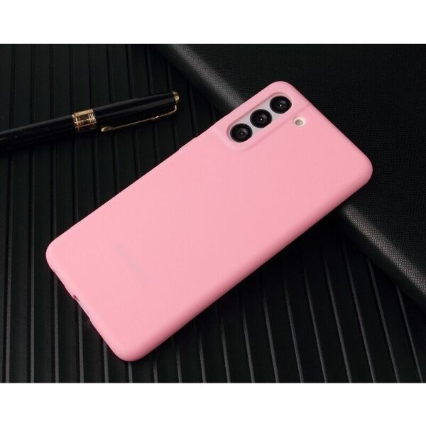 

Чехол Fiji Soft для Samsung Galaxy S21 Plus (G996) силикон бампер светло-розовый