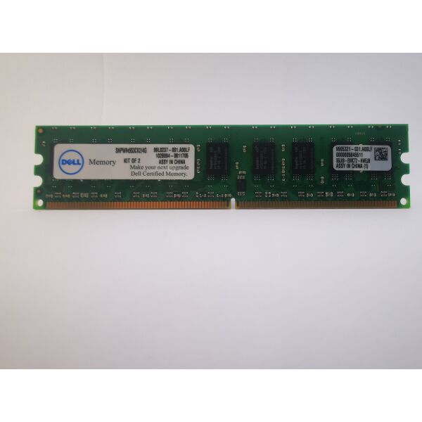 

Оперативная память Dell DDR2 2Gb 800MHz PC2-6400E ECC (SNPWM553CK2/4G) refurbished