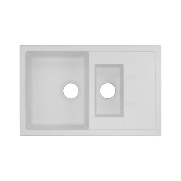 

Кухонная мойка Qtap CS 7648 WHI (QT7648WHI650)