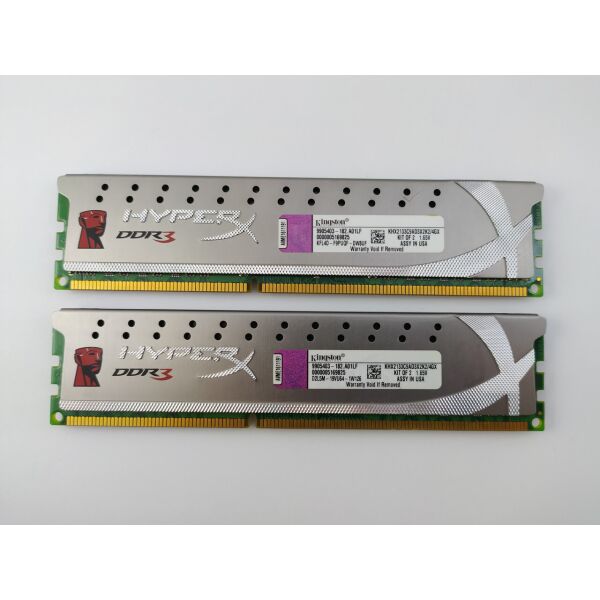 

Комплект оперативной памяти Kingston HyperX Genesis DDR3 4Gb (2*2Gb) 2133MHz PC3-17000 (KHX2133C9AD3X2K2/4 refurbished