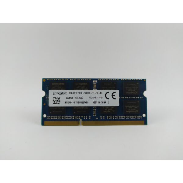

Оперативная память для ноутбука SODIMM Kingston DDR3L 8Gb 1600MHz PC3-12800S (KN2M64-ETB) refurbished