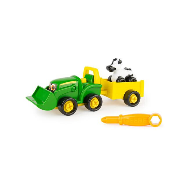 

Ігровий набір-конструктор John Deere Kids Трактор із ковшем і причепом (47209)