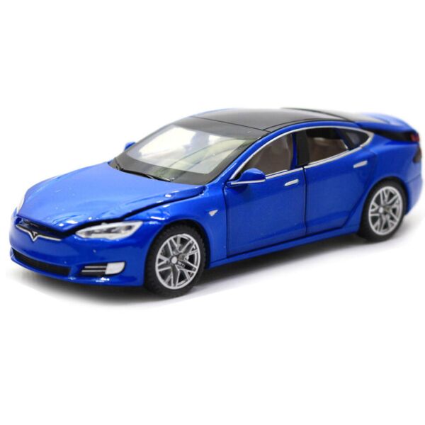 

Машинка инерционная Tesla Model S Автопром 6614 1:32 (Синий)
