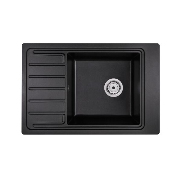 

Кухонная мойка Qtap CS 7751 Black (QTCS7751BLA)