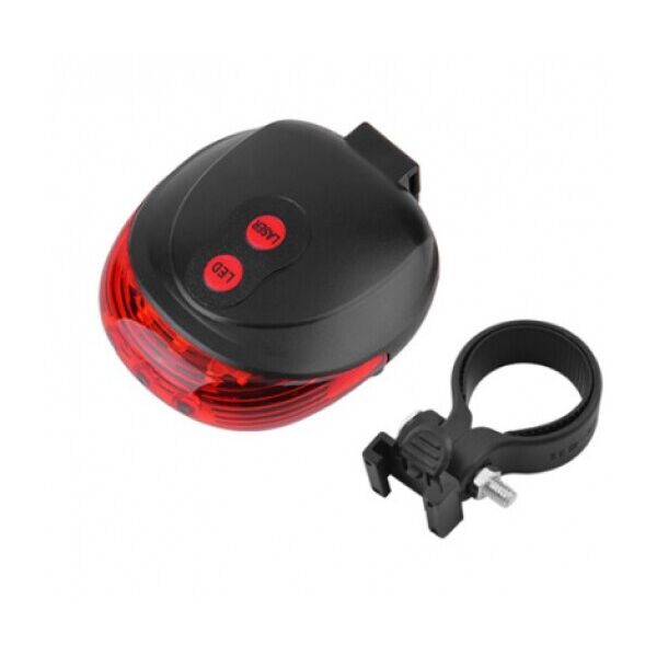 

Фонарик Bailong велосипедный BL-118, 5 LED, питание 3*1.5ААА, BOX