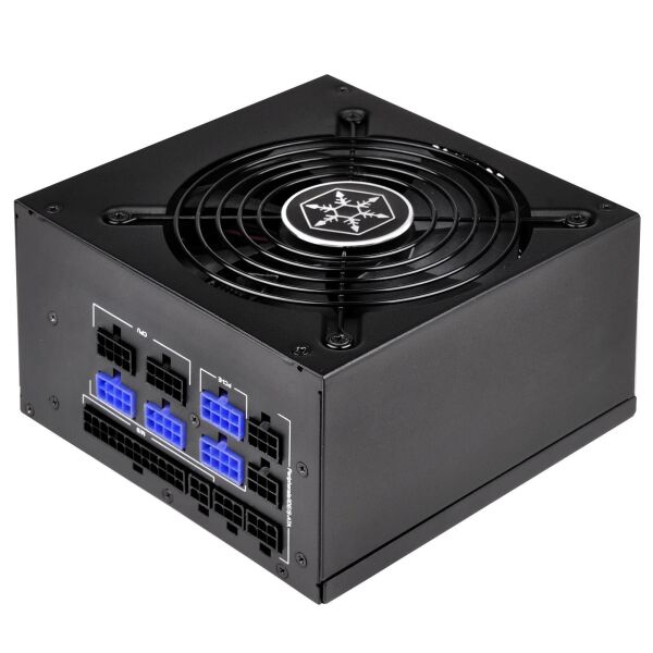 

Блок питания SilverStone STRIDER ST85F-PT (850W),80+Platinum,aPFC,14см,24+2*8,12*SATA,4*PCIe,+4,мод.