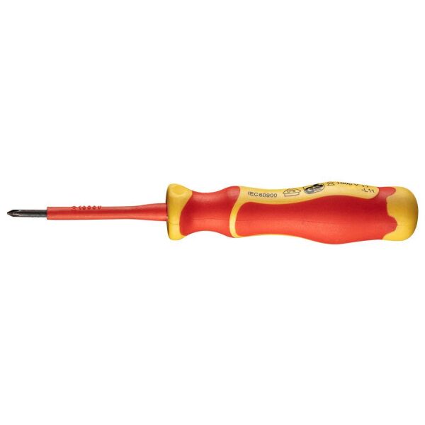 

Neo Tools 04-137 Отвертка крестовая PH0x3x60mm, 1000 В