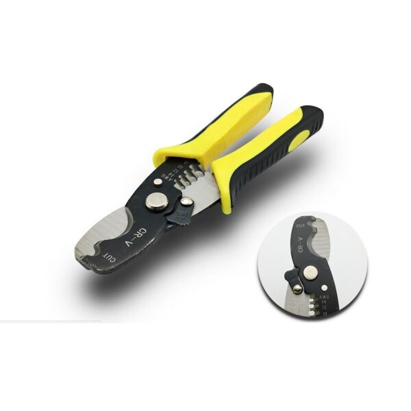 

Инструмент для зачистки кабеля 6-1 Stripper, yellow
