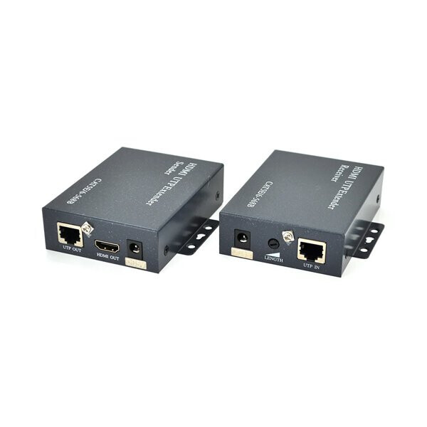 

Одноканальный активный удлинитель HDMI сигнала по UTP кабелю до 200м