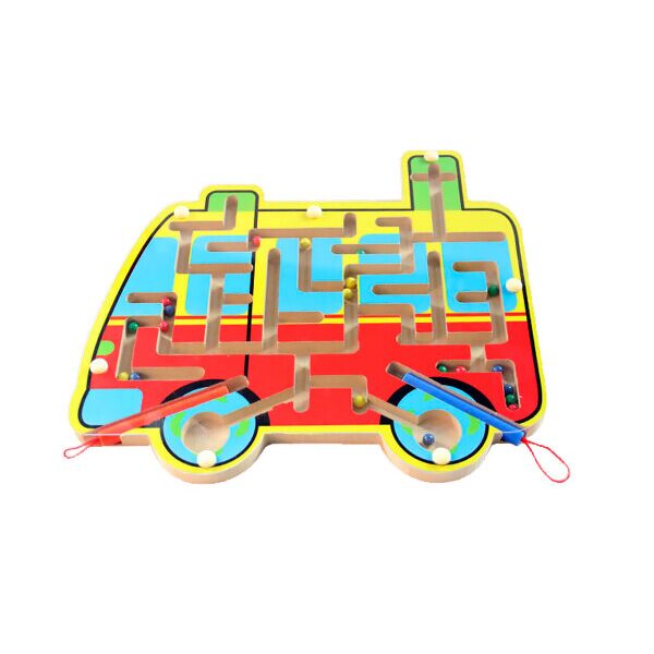 

Детская деревянная игрушка Лабиринт-машинка