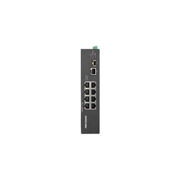 

8-портовый неуправляемый POE коммутатор Hikvision DS-3T0310HP-E/HS