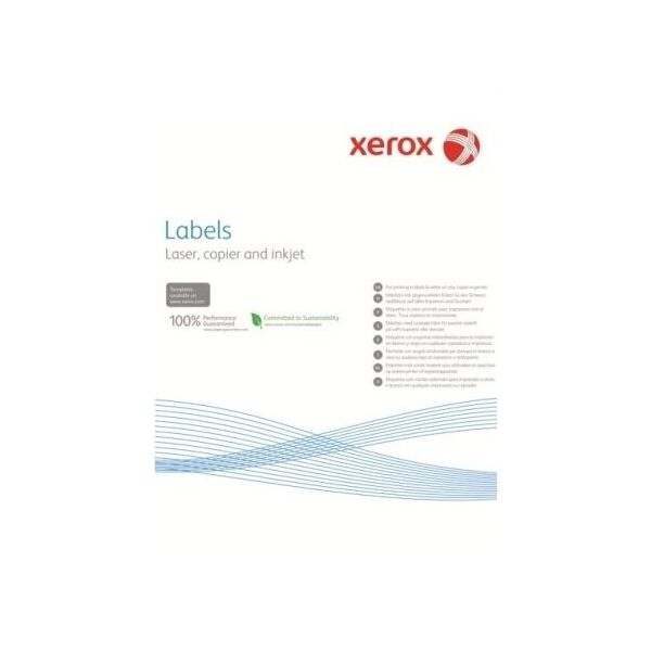 

Наклейка Xerox Mono Laser 4UP (squared) 105x149mm 100л.