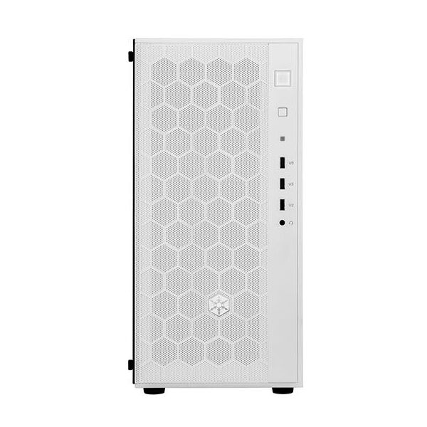

Корпус SilverStone FARA FAR1W, MidT, USB3.0*2, USB2.0*1, 1х120мм, без БП, белый