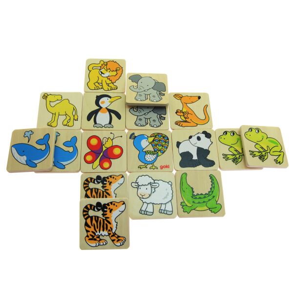 

Игра мемо goki Жители зоопарка 56700