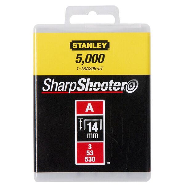 

Скобы Stanley 14мм (1000шт.) (блистер)