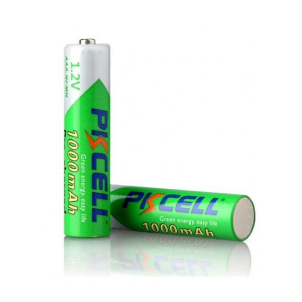 

Аккумулятор PKCELL 1.2V AAA 1000mAh NiMH Already Charged, 2 штуки в блистере цена за блистер, Q12
