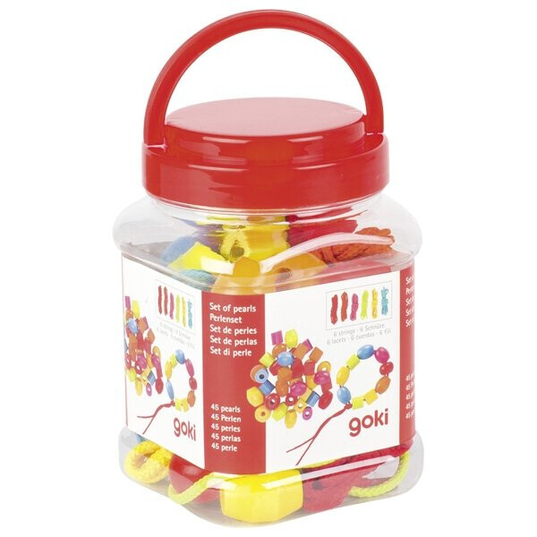 

Шнуровка goki Бусы в боксе 58498G