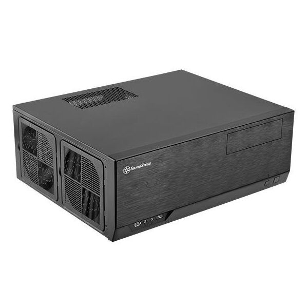 

Корпус SilverStone GRANDIA GD09B,Extended ATX / SSI-EEB, USB3.0*2,1*120мм,безБП,черный