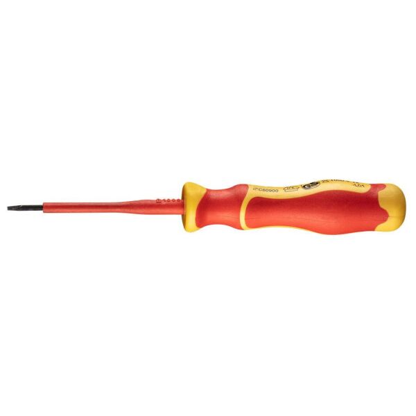 

Neo Tools 04-130 Отвертка шлицевая 0.4x2.5x75 mm, 1000 В
