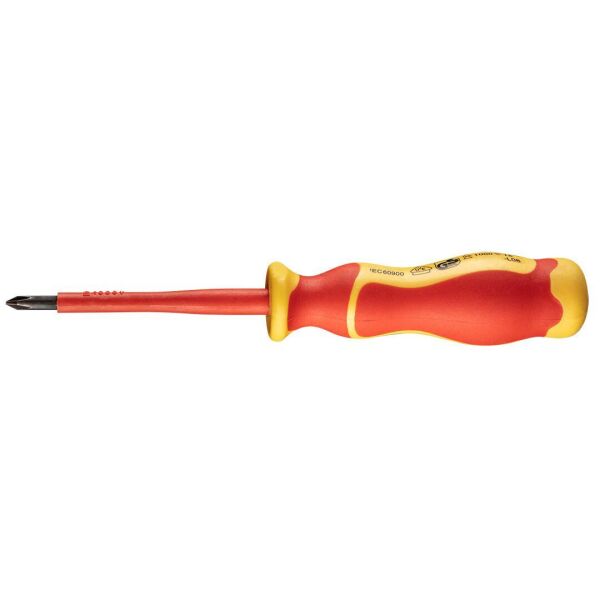 

Neo Tools 04-138 Отвертка крестовая PH1x4.5x80 mm, 1000 В