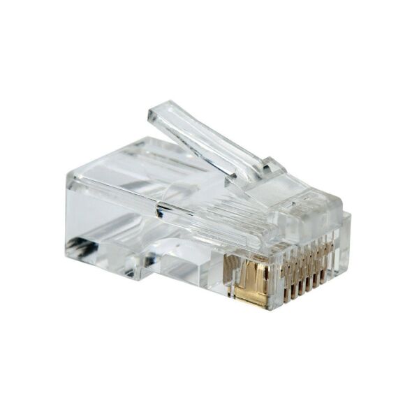 

Коннектор Merlion RJ-45 8P8C UTP Cat-6 для сквозного подключения, двойной