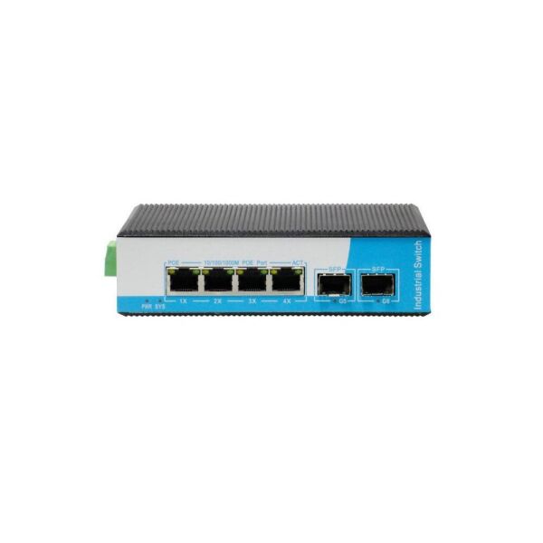 

POE комутатор 6-ти портовый индустр. HongRui HRM400-42GBTS