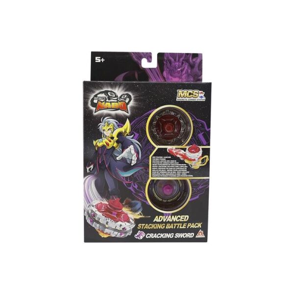 

Волчок Auldey Infinity Nado V серія Advanced Edition Cracking Sword Быстрый Мечь